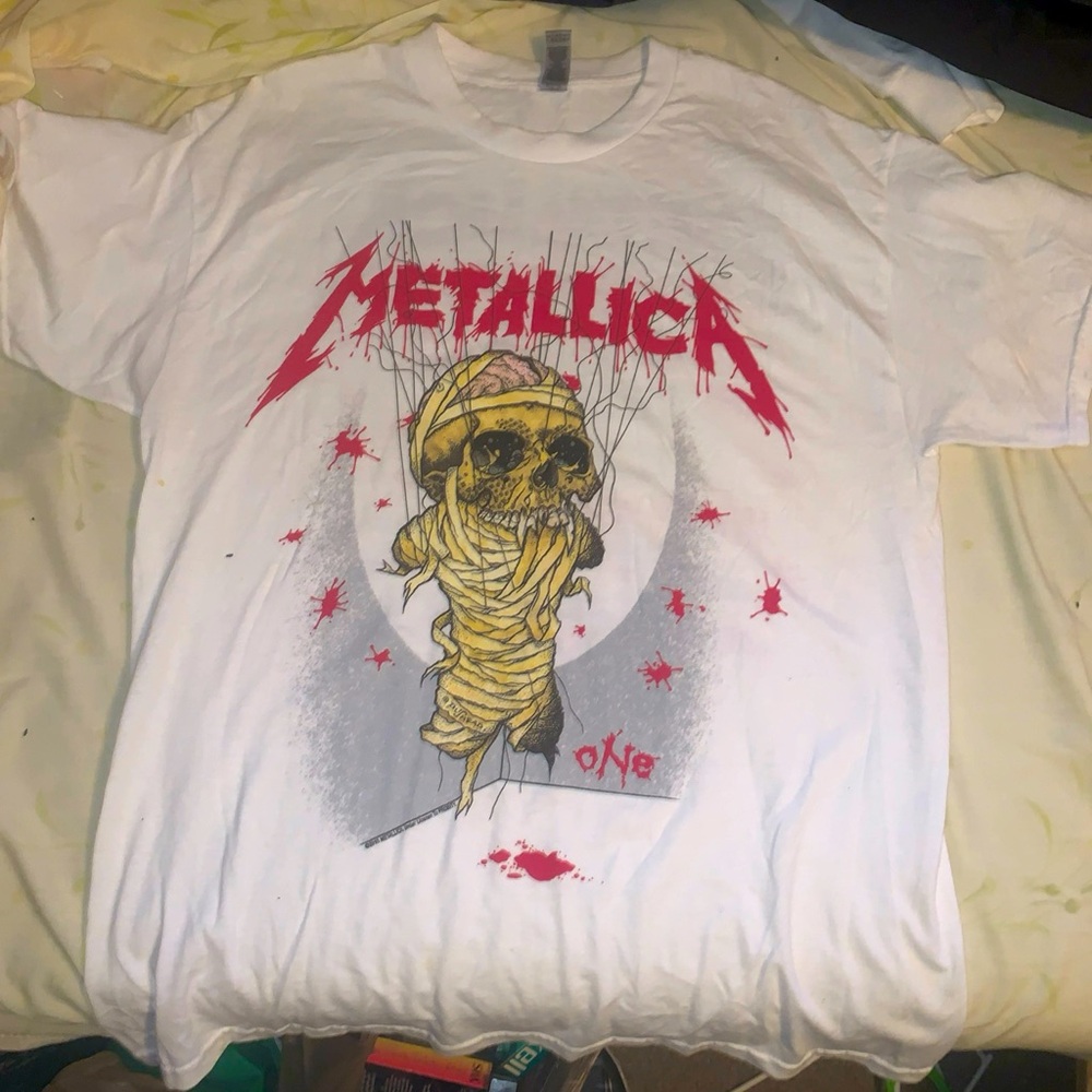 Metallica One T-shirt Large Heavy Metal
